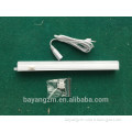 High quality DTS7018 220V led light tube 9 watts with switch and diffuser CE